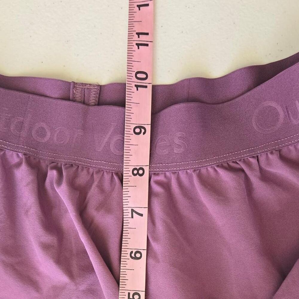 Outdoor Voices womens purple pink unlined athletic running shorts size XS - Picture 6 of 7